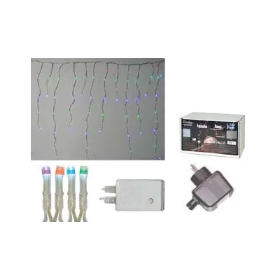 TENDA SFALSATA 150 LED MULTICOLOR PER ESTERNO CON GIOCO LUCI