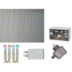 TENDA SFALSATA 150 LED MULTICOLOR PER ESTERNO CON GIOCO LUCI