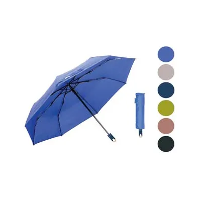 OMBRELLO PIEGHEVOLE MINI AUTOMATICO 8 STECCHE TINTA UNITA