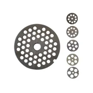 PIASTRE IN ACCIAIO AL CARBONIO PER TRITACARNE ELETTRICI