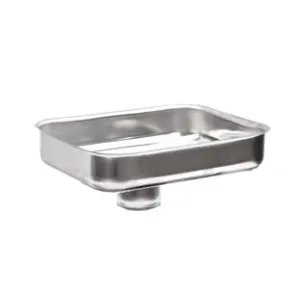 IMBUTO PIATTO IN ACCIAIO INOX PER TRITACARNE ELETTRICO
