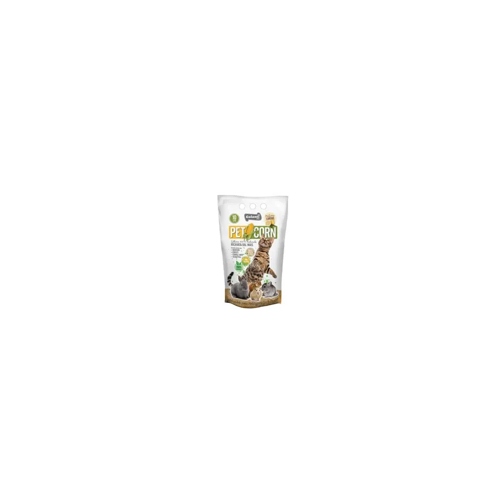 LETTIERA PETCORN RICAVATA DAL MAIS LT.10