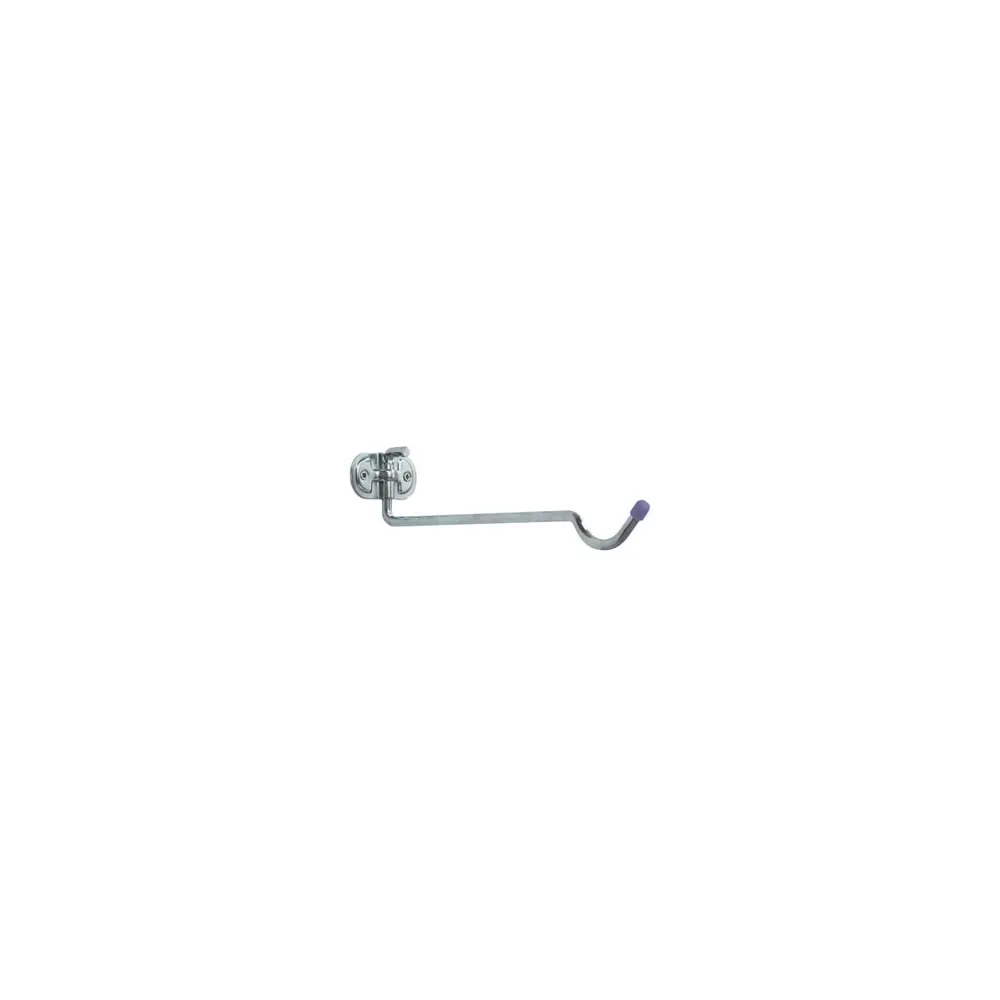 GANCIO A PARETE PORTA BICICLETTE RIPIEGABILE IN ACC. ZINCATO A.4110