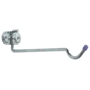 GANCIO A PARETE PORTA BICICLETTE RIPIEGABILE IN ACC. ZINCATO A.4110