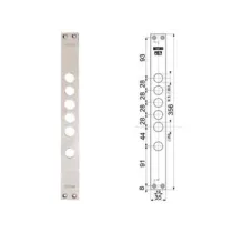 CONTROPIASTRE PER SERRATURE PORTE BLINDATE 94275