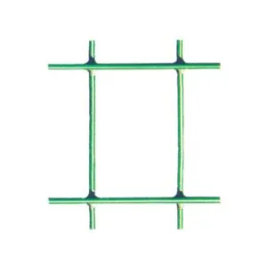 RETE ELETTROSALDATA ZINCATA PLASTIFICATA VERDE MARGHERITA