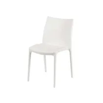 SEDIA DA GIARDINO "ZIP" BIANCA