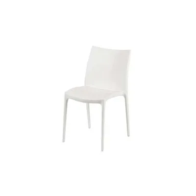 SEDIA DA GIARDINO "ZIP" BIANCA