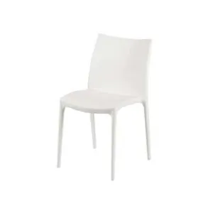 SEDIA DA GIARDINO "ZIP" BIANCA