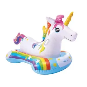 UNICORNO GONFIABILE CAVALCABILE +3 ANNI