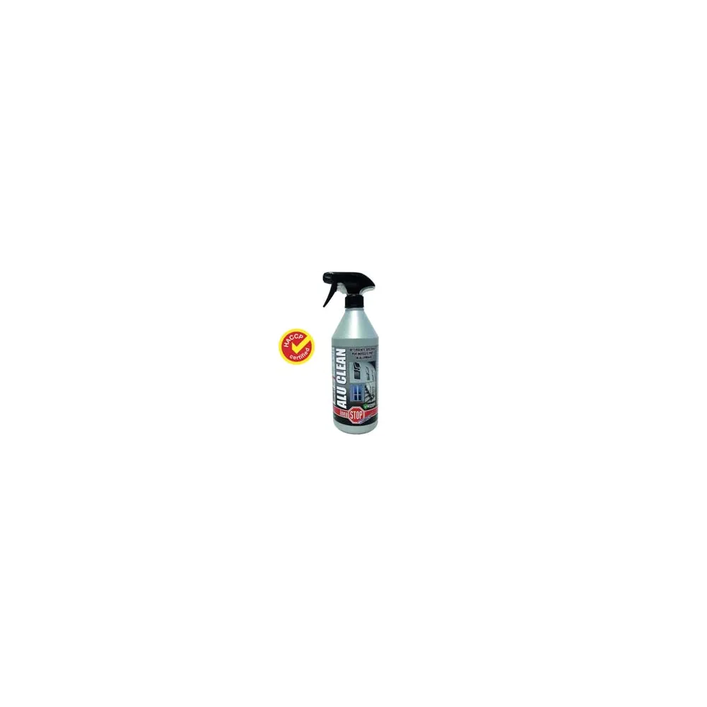 ALU CLEAN DETERGENTE SPECIFICO PER LA PULIZIA DI INFISSI IN ALLUMINIO