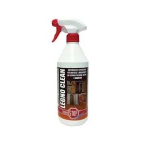 LEGNO CLEAN DETERGENTE SPECIFICO PER LA PULIZIA DI INFISSI IN LEGNO
