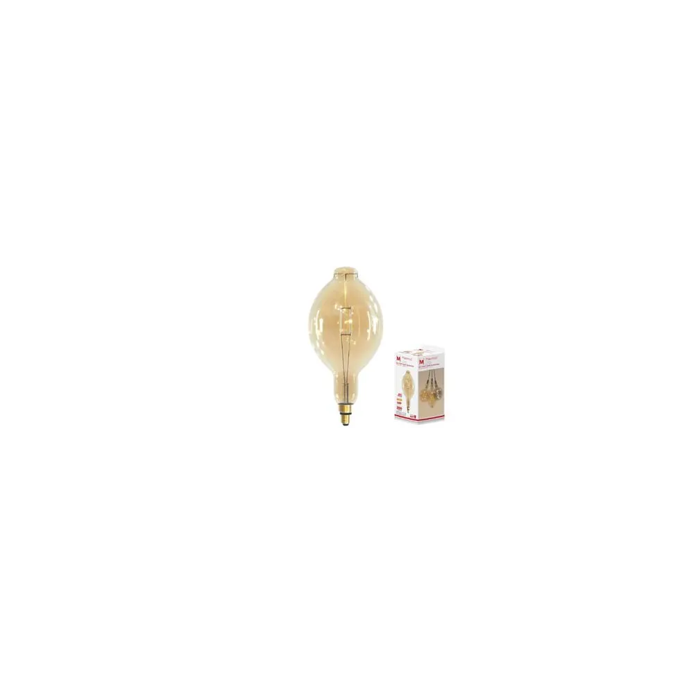 LAMPADA A BULBO GIGANTE LED VINTAGE E27