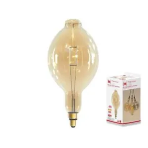 LAMPADA A BULBO GIGANTE LED VINTAGE E27