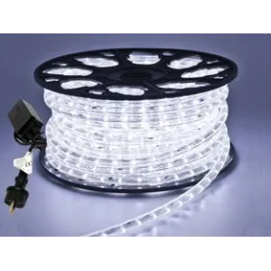 TUBO LUMINOSO 1200 LED 3VIEBIANCO FREDDO USI INT.EST C/GIOCO LUCI MT50
