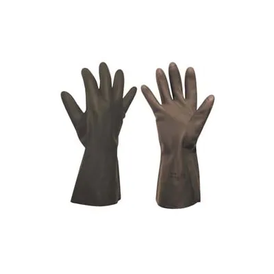 GUANTI DA LAVORO INDUSTRIALI ANTIACIDO IN NEOPRENE
