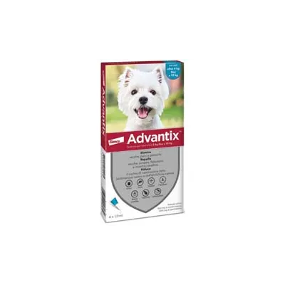 ANTIPARASSITARIO "ADVANTIX" PER CANI DA KG.4 A KG.10