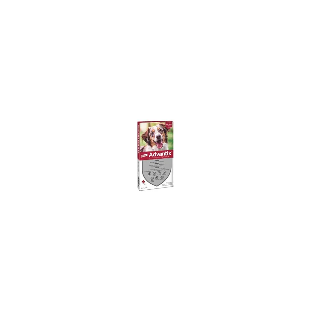 ANTIPARASSITARIO "ADVANTIX" PER CANI DA KG.10 A KG.25