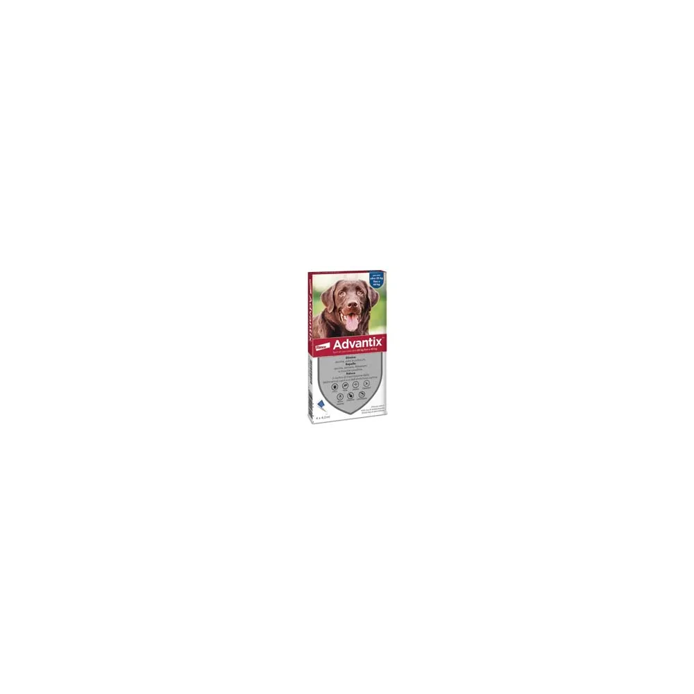 ANTIPARASSITARIO "ADVANTIX" PER CANI DA KG.25 A KG.40