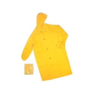 IMPERMEABILE CAPPOTTO IN PVC BISPALMATO PLP GIALLO