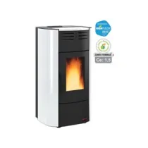 TERMOSTUFA A PELLET RAFFAELLA IDRO H15 19 KW BIANCO (CONTO TERMICO)
