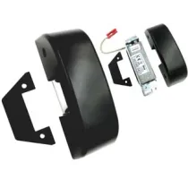 INCONTRO ELETTRICO PER MANIGLIONE ANTIPANICO SERIE IDEA BASE PUSH NERO