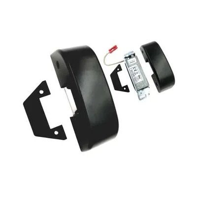 INCONTRO ELETTRICO PER MANIGLIONE ANTIPANICO SERIE IDEA BASE PUSH NERO