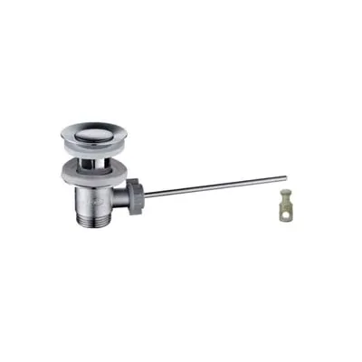 PILETTA SCARICO AUTOMATICO PER LAVABO IN OTTONE CROMATO