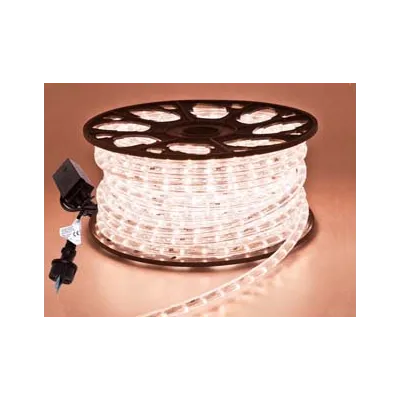 TUBO LUMINOSO 1200 LED 3VIE BIANCO CALDO USI INT.EST.C/GIOCO LUCI MT50