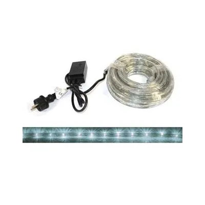 TUBO LUMINOSO 216 LED 3VIE BIANCO FREDDO USO INT.EST.C/GIOCO LUCI MT10