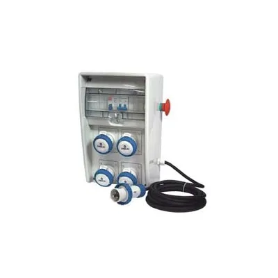 QUADRO ELETTRICO PORTATILE ULISSE ASC CON PULSANTE DI EMERGENZA IP67