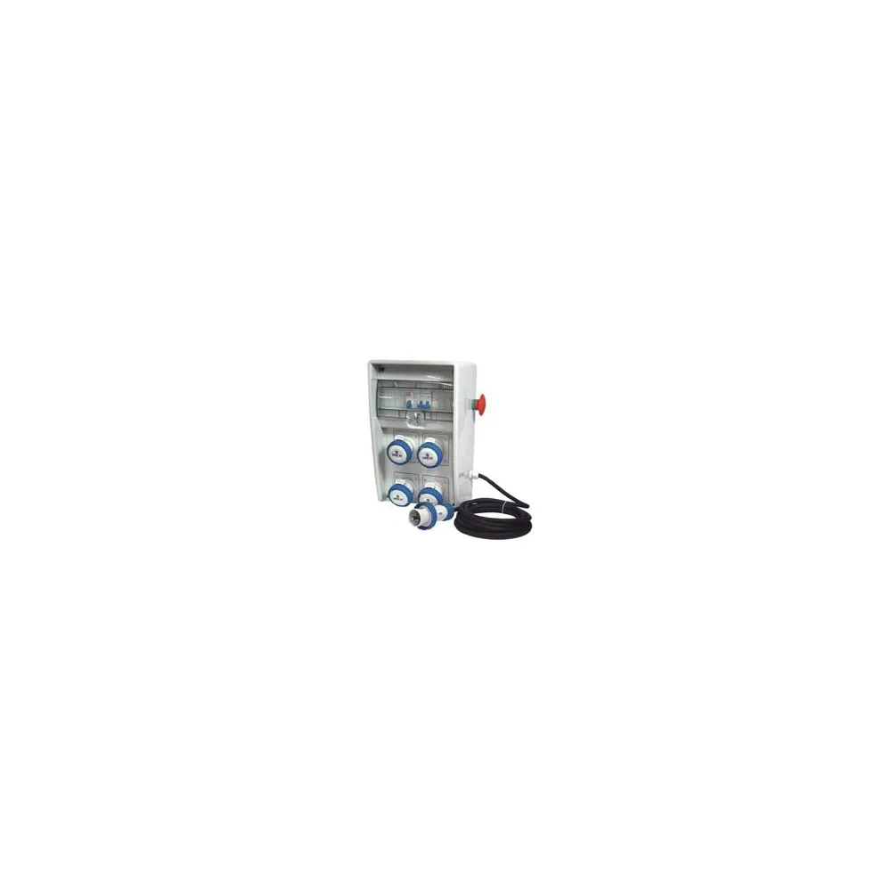QUADRO ELETTRICO PORTATILE ULISSE ASC CON PULSANTE DI EMERGENZA IP67
