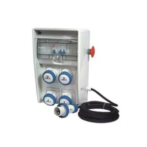 QUADRO ELETTRICO PORTATILE ULISSE ASC CON PULSANTE DI EMERGENZA IP67
