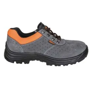 SCARPA BASSA SCAMOSCIATA TRAFORATA 7246E S1P