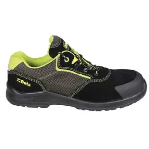 SCARPA BASSA IN PELLE SCAMOSCIATA 7223PEK S1P