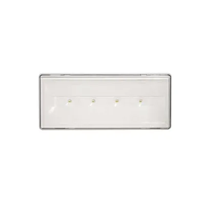 LAMPADA EMERGENZA LED DA PARETE E DA INCASSO STILE +