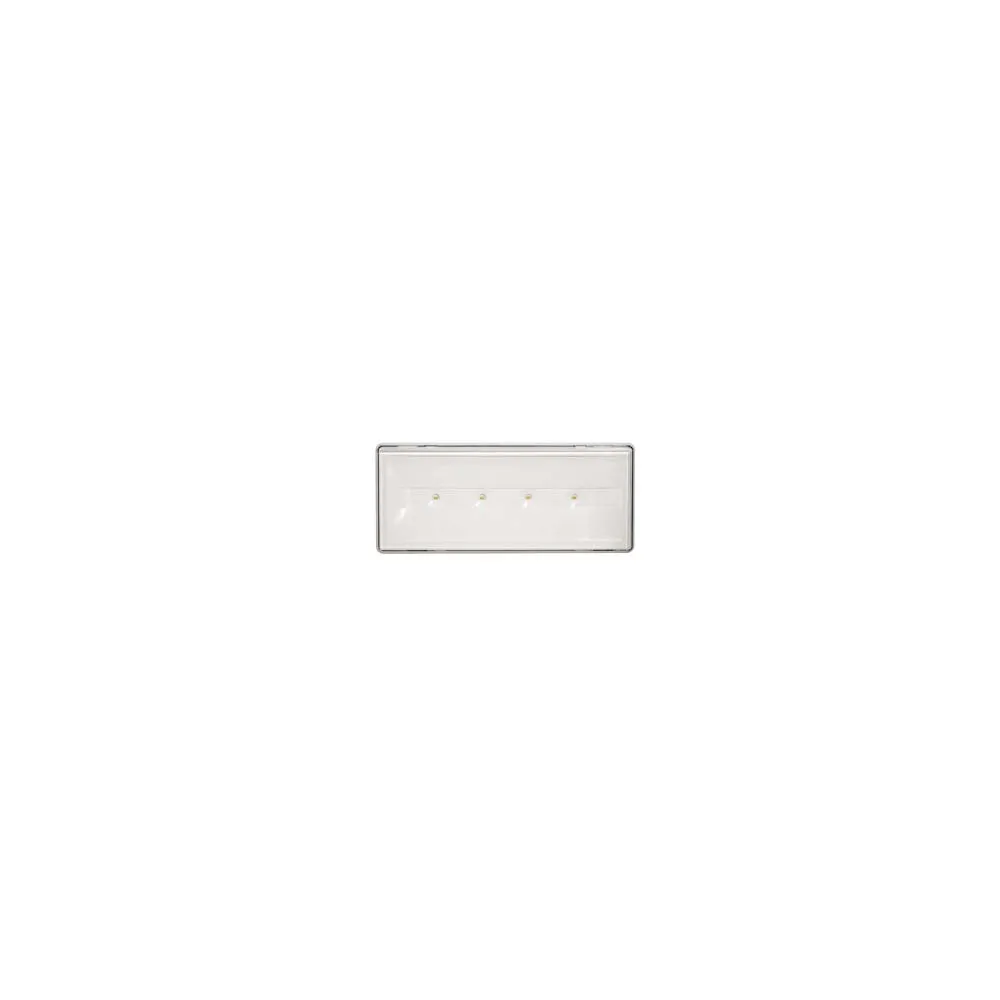 LAMPADA EMERGENZA LED DA PARETE E DA INCASSO STILE +