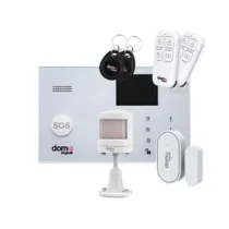 KIT DI ALLARME WIRELESS WIFI/GSM PRONTO ALL'USO DOM-E