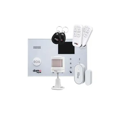 KIT DI ALLARME WIRELESS WIFI/GSM PRONTO ALL'USO DOM-E