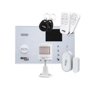 KIT DI ALLARME WIRELESS WIFI/GSM PRONTO ALL'USO DOM-E