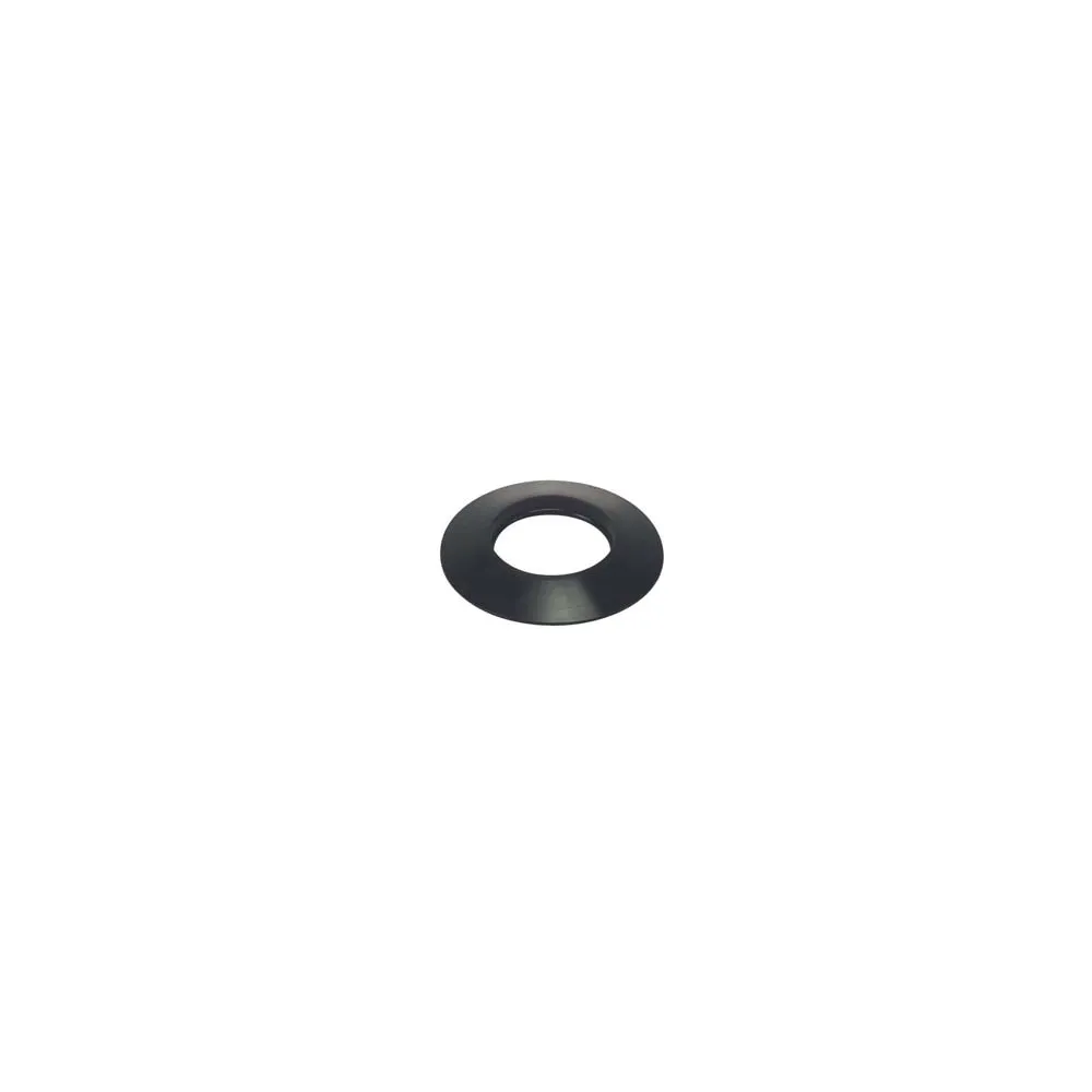 ANELLO PER STUFE A PELLET NERO OPACO IN SILICONE MM.1