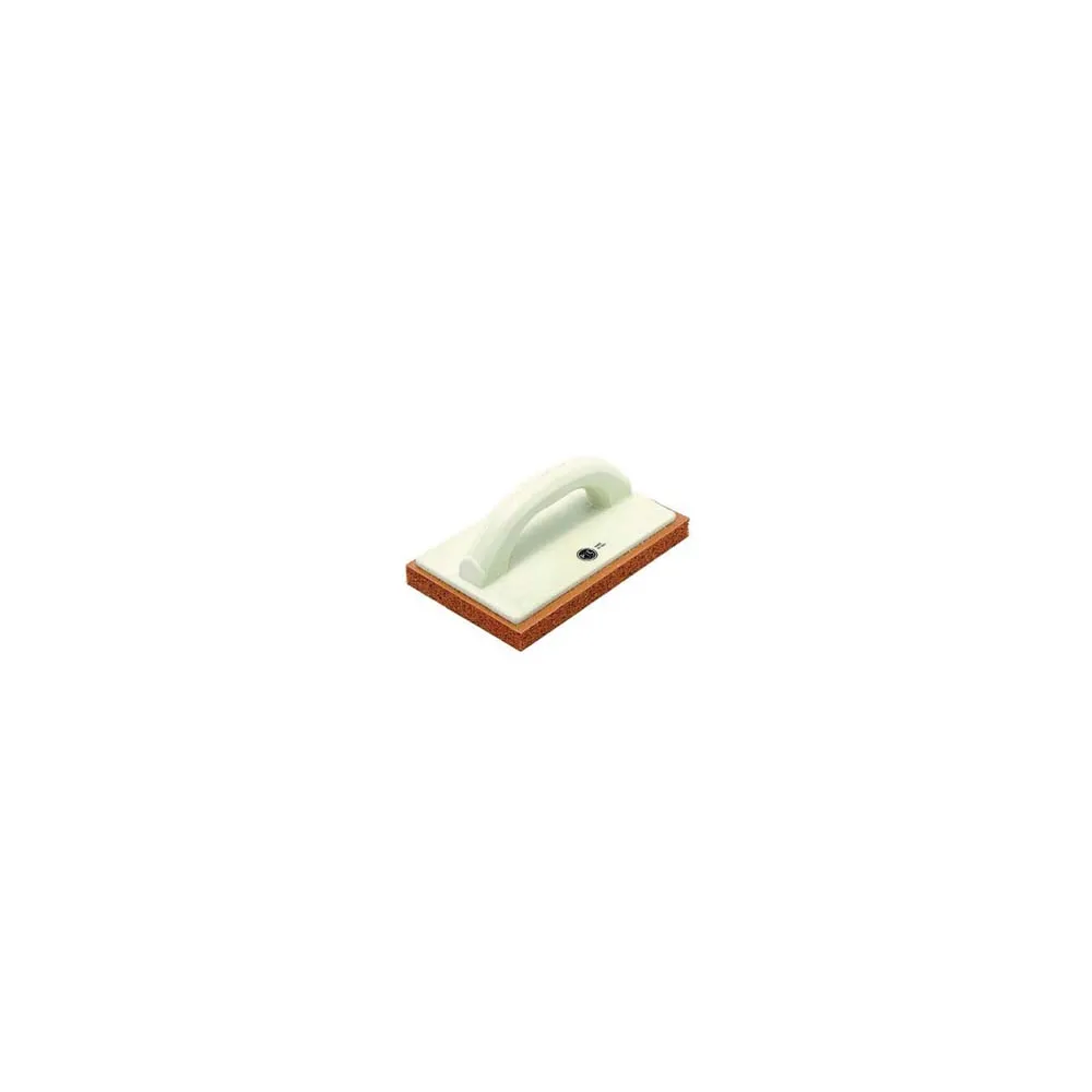 FRATTONE IN GOMMA NORMALE-MEDIA ARANCIO SUPPORTO IN PVC ART.878