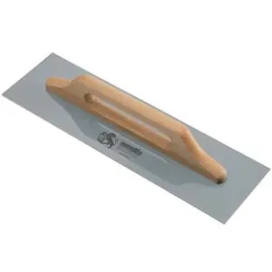 FRATTONE PER STUCCO IN ACCIAIO CON MANICO IN LEGNO