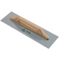 FRATTONE PER STUCCO IN ACCIAIO CON MANICO IN LEGNO