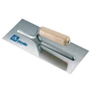 FRATTONE PER STUCCO IN ACCIAIO CON MANICO IN LEGNO
