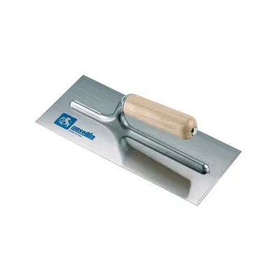 FRATTONE PER STUCCO IN ACCIAIO CON MANICO IN LEGNO