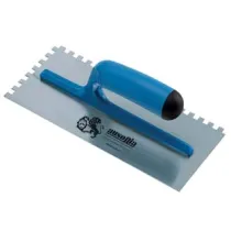 FRATTONE DENTATO PER COLLA IN ACCIAIO CON MANICO IN ABS