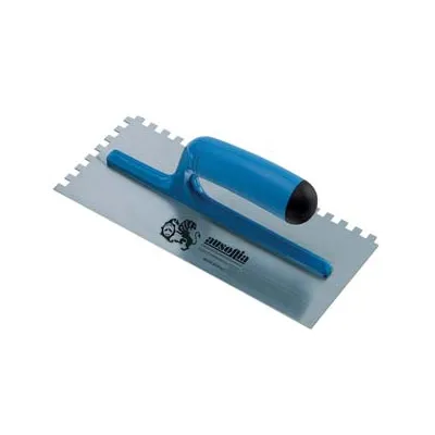 FRATTONE DENTATO PER COLLA IN ACCIAIO CON MANICO IN ABS