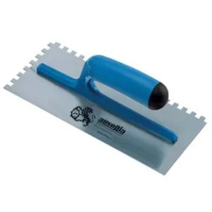 FRATTONE DENTATO PER COLLA IN ACCIAIO CON MANICO IN ABS