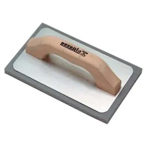 FRATTONE GOMMASPUGNA PER INTONACO BASE ALLUMINIO E MANICO IN LEGNO